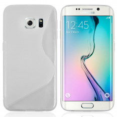 Антискользящий чехол для Samsung Galaxy S6 Edge (SM-G925) (Прозрачный)