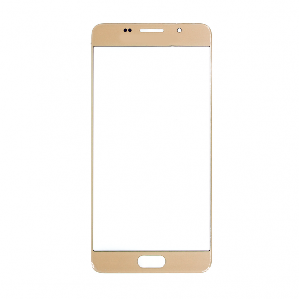Стекло для Samsung Galaxy A5 (2016) A510F (Золото)