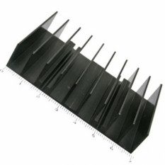 BLA033-50 Радиатор ребристый (черный)