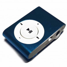 Мини Mp3 аудио плеер - iPod (голубой)