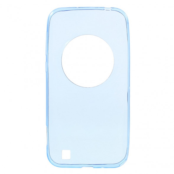 TPU Чехол накладка для Asus Zenfone Zoom ZX551ML, ZX550ML (Синий)