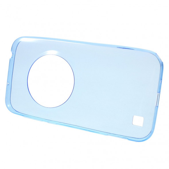 TPU Чехол накладка для Asus Zenfone Zoom ZX551ML, ZX550ML (Синий)