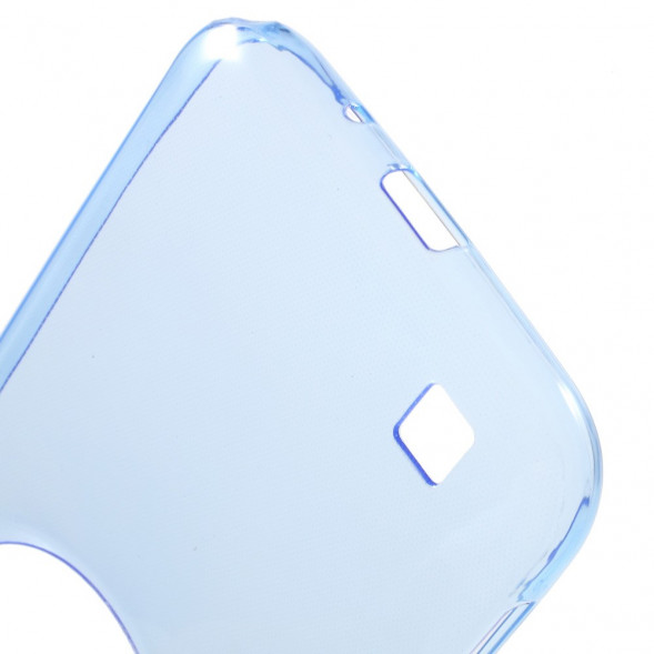 TPU Чехол накладка для Asus Zenfone Zoom ZX551ML, ZX550ML (Синий)