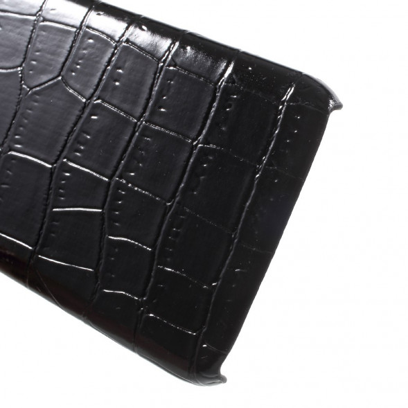 Чехол накладка под крокодиловую кожу для Samsung Galaxy S7 Edge G935 (Черный)