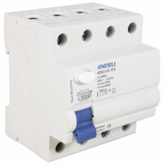 Автоматический вык. ADB1L-63 4P 32A 30mA тип AC 6kA