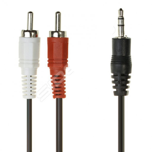 Кабель Jack 3,5mm - 2xRCA SmartBuy KA311-300 1.8м