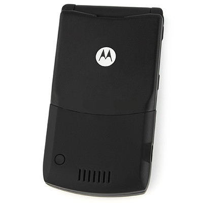 Корпус для Motorola Rezr V3 с кнопками (черный)