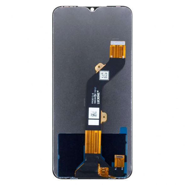 Дисплей для Tecno Spark Go 2022 в сборе с тачскрином и сенсорным стеклом (Черный)