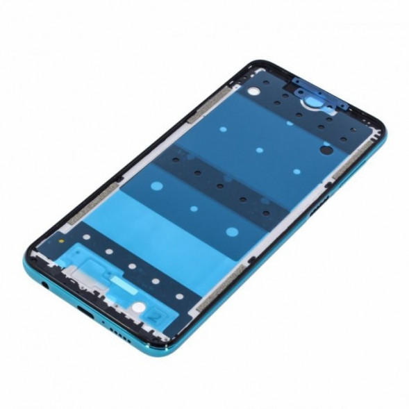 Рамка дисплея для Xiaomi Redmi Note 9S, Redmi Note 9 Pro (Зеленый) средняя часть