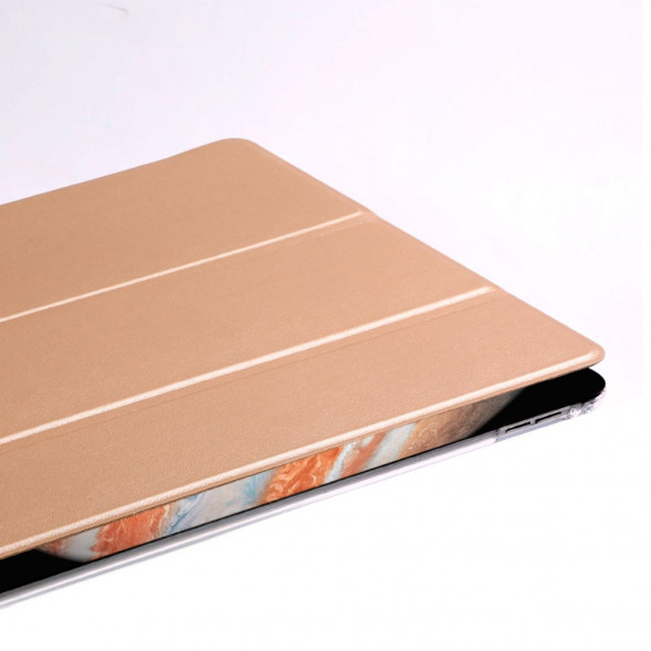 Чехол книжка Remax с функцией Smart Case для iPad Pro (Золотистый)