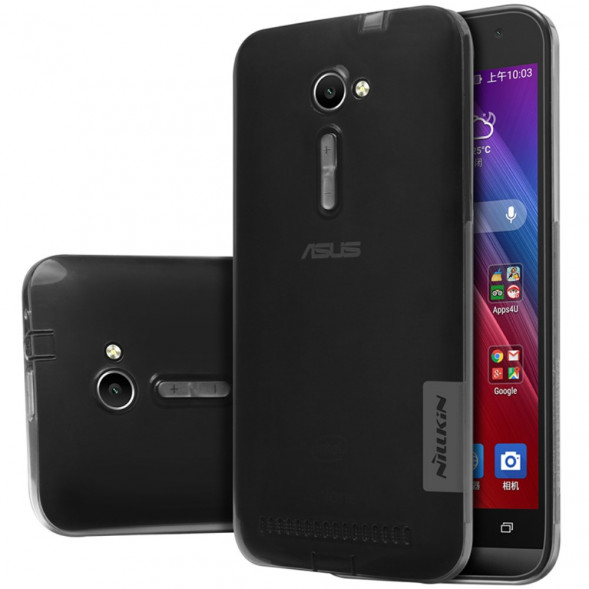 Чехол - задняя накладка Nillkin для Asus ZenFone 2 ZE500CL (Черный)