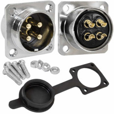 Разъем GX25M-4H