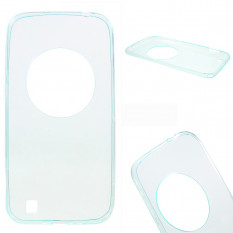 TPU Чехол накладка для Asus Zenfone Zoom ZX551ML, ZX550ML (Голубой)