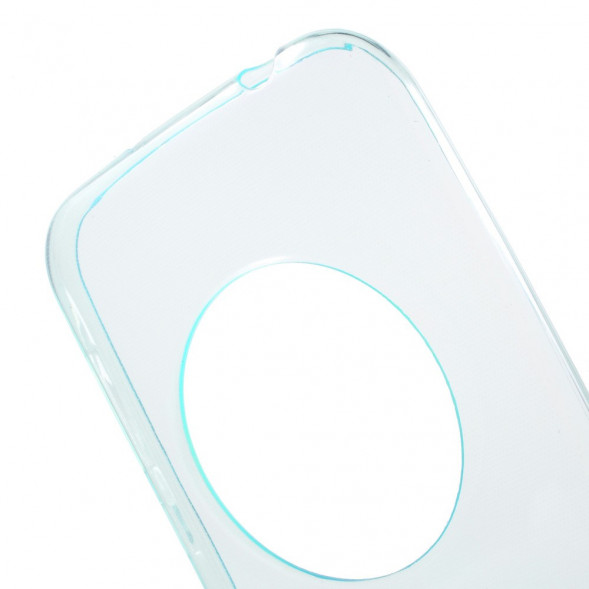 TPU Чехол накладка для Asus Zenfone Zoom ZX551ML, ZX550ML (Голубой)