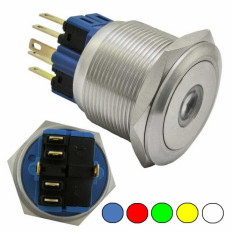 Кнопка антивандал. GQ25-11ZD/O on-off+off-on