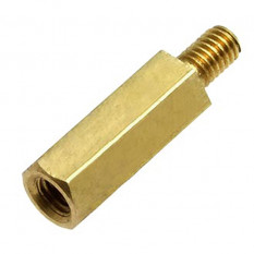 PCHSN-12 Стойка шестигранная для печатной платы (10 штук)