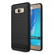 Чехол Carbon Fibre для Samsung Galaxy J5 (2016) SM-J510F (черный)