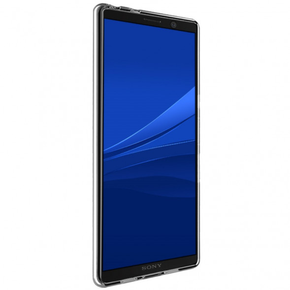 Силиконовый чехол Lmak для Sony Xperia 10 (прозрачный)
