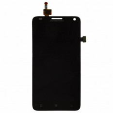 Дисплей для Lenovo S580 в сборе с тачскрином (Черный)