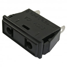 AC-027 Разъем питания 220В гнездо на панель