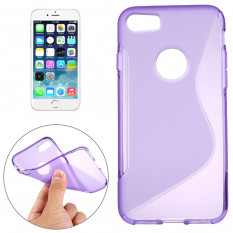 Антискользящий чехол накладка для iPhone 7 (Фиолетовый)