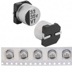 Конденсатор 33 uF 35 V 105C 6.3*5.4 VT