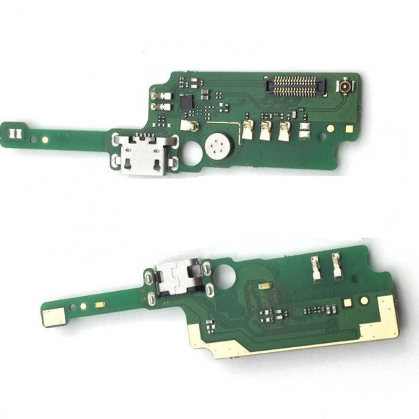 Шлейф Alcatel OT-5080X Shine Lite на разъем зарядки, микрофон