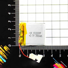 33X28X3mm 3.7V 350mAh Литий-полимерный аккумулятор