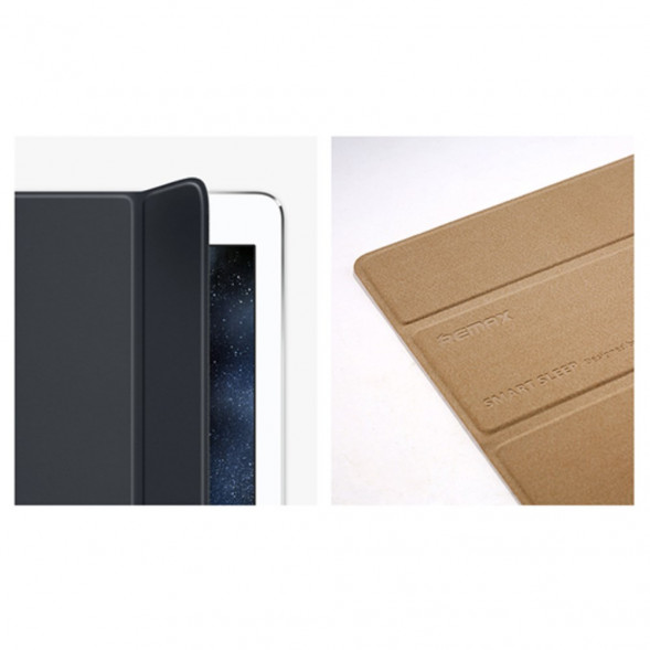 Чехол книжка Remax с функцией Smart Case для iPad Pro (Черный)