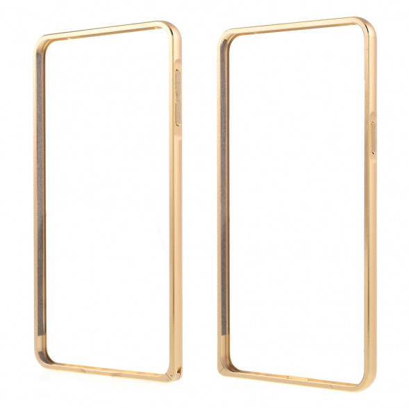 Алюминиевый бампер для Samsung Galaxy A9 (2016) (Золотистый)