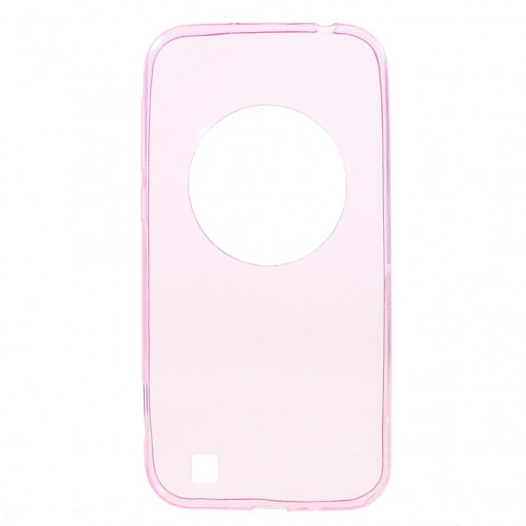 TPU Чехол накладка для Asus Zenfone Zoom ZX551ML, ZX550ML (Малиновый)