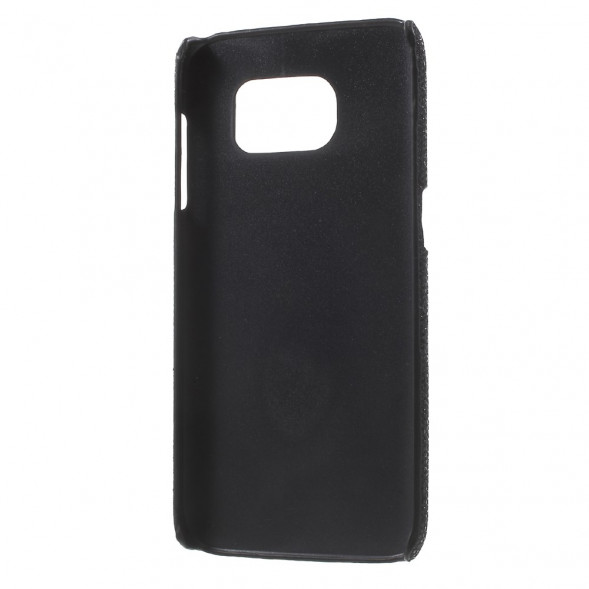 Чехол накладка с блеском для Samsung Galaxy S7 Edge G935 (Черный)