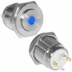 Кнопка антивандал. GQ16PH-10D/J/B/N off-(on)