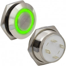 Кнопка антивандал. GQ19TF-10E/G/N off-(on)