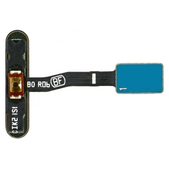 Шлейф для Samsung G970F Galaxy S10e на сканер отпечатка пальцев в сборе (черный)