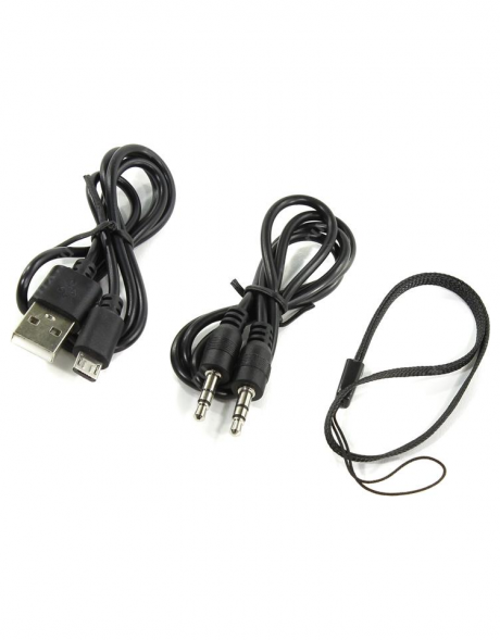 Колонка портативная SmartBuy Tuber Mkll Bluetooth FM, USB, AUX, microSD (чёрный)