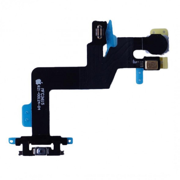 Шлейф для iPhone 6S Plus на кнопку включения, микрофон, вспышку