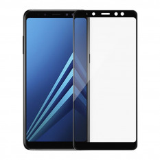 Защитное стекло 3D для Samsung Galaxy J8 (2018) (черный)