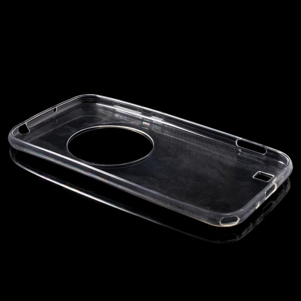 TPU Чехол накладка для Asus Zenfone Zoom ZX551ML, ZX550ML (Прозрачный)