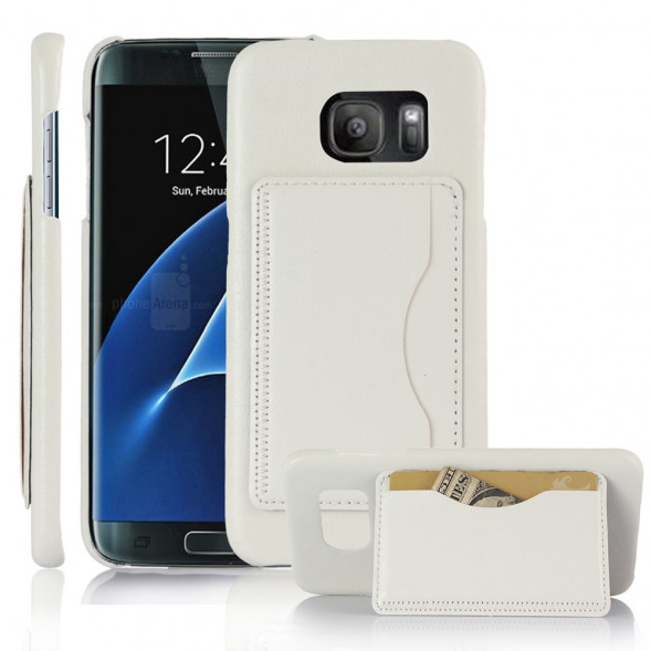 Чехол с подставкой для Samsung Galaxy S7 Edge G935 (Белый)