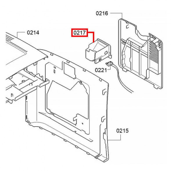 00623794 Контейнер молотого кофе кофемашин Bosch TES 50328, Siemens (КОНТ038)