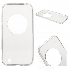TPU Чехол накладка для Asus Zenfone Zoom ZX551ML, ZX550ML (Серый)
