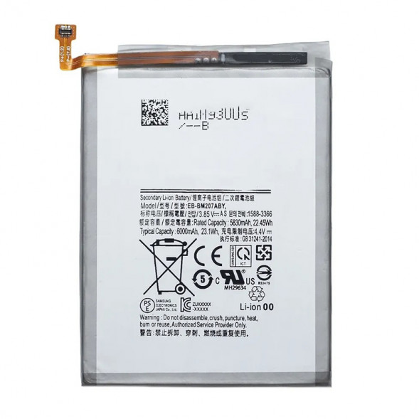 Аккумулятор EB-BM207ABY для Samsung M215F Galaxy M21, M307F M30s, M315F M31, M127F M12