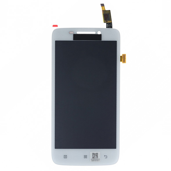 Дисплей для Lenovo S650 в сборе с тачскрином (Белый)