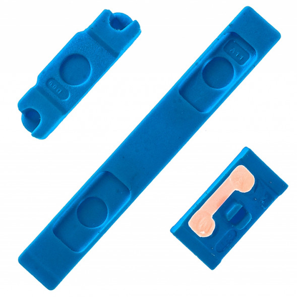 Кнопки для iPhone 5C громкости, включения, вибрации (Голубой)