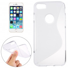 Антискользящий чехол накладка для iPhone 7 (Прозрачный)
