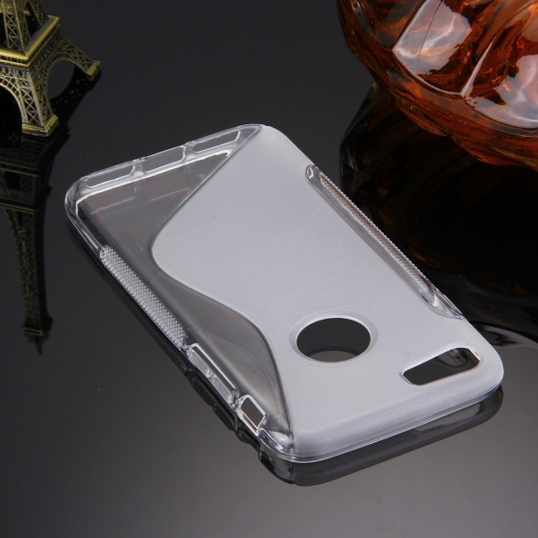 Антискользящий чехол накладка для iPhone 7 (Прозрачный)