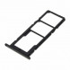 Держатель сим карты лоток для Huawei Honor 10X Lite (DNN-LX9), P Smart (2021) (PPA-LX1) (Черный)