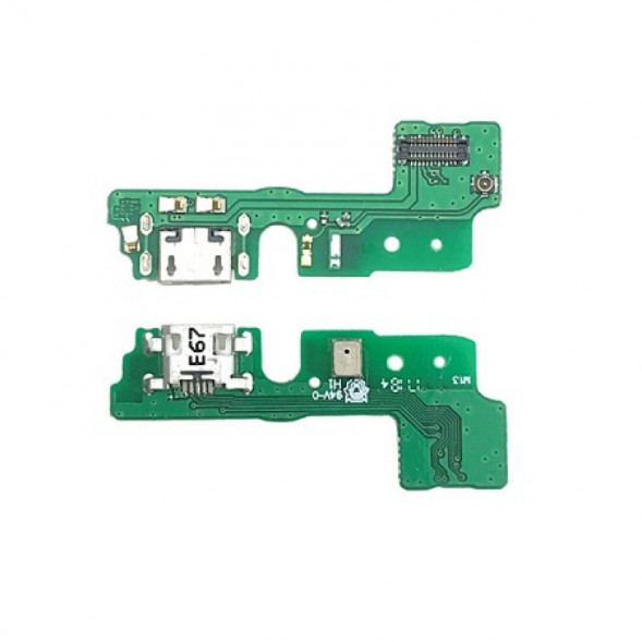 Шлейф Huawei Honor 6A на разъем зарядки, микрофон