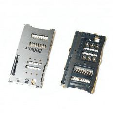 Коннектор SIM+MMC карты для Alcatel OT-6014X, OT-6016X, OT-6045Y